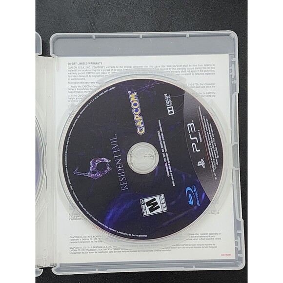 Capcom Essentials Resident Evil 6 & Dead Rising 2 (Sony PlayStation 3, 2013) PS3 - Picture 4 of 5